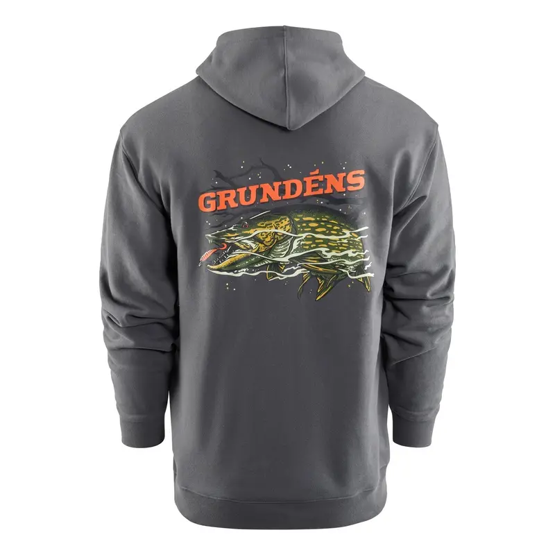Grundéns Pike Strike Hoodie Anchor för gäddfiske