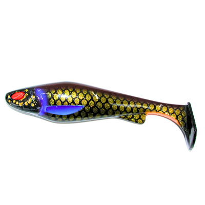 Daiwa Prorex Lazy Shad 9cm 7g Bobr King jigg för abborre och gös med realistisk design och paddelgång