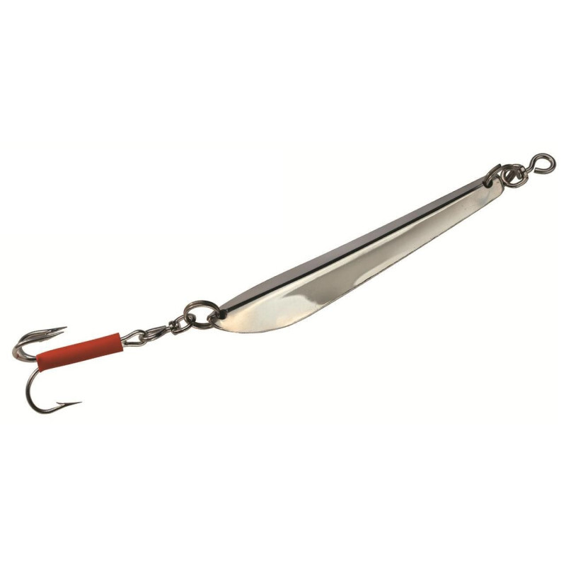 Sölvkroken Svenskepilk rostfri 250g pilk för torskfiske i havet