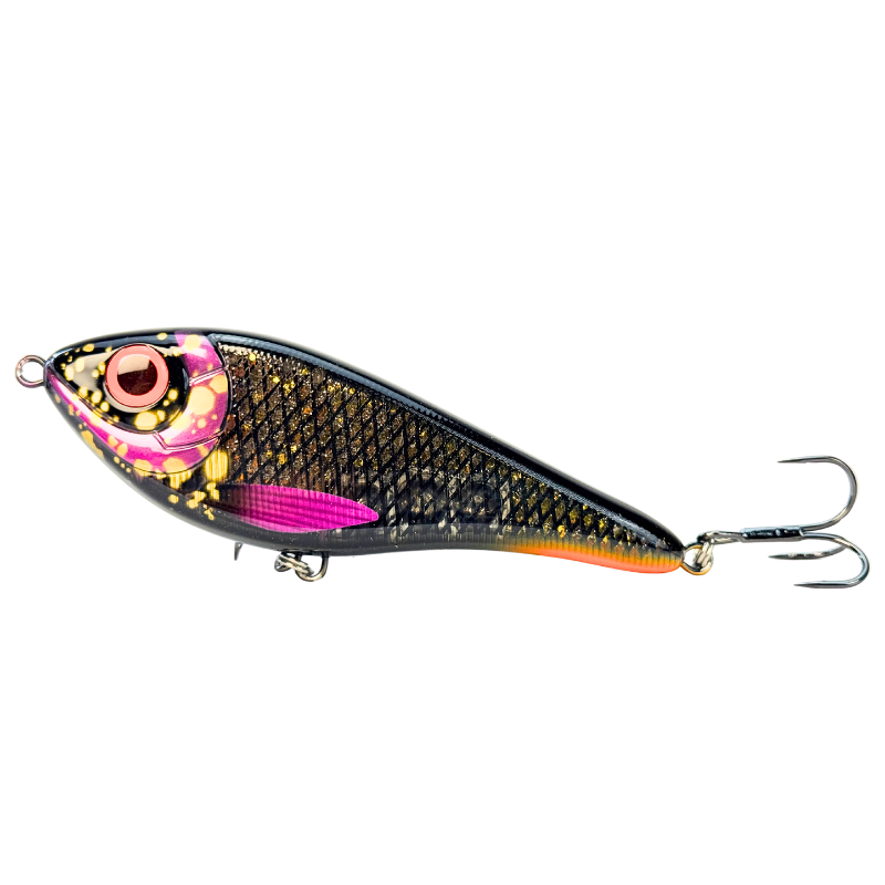 Buster Swim Slow Sink 13 cm 65 g Bobr King swimbait för gäddfiske