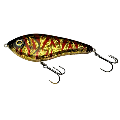 Westin Swim 12cm 53g Suspending Blod Hulken jerkbait för gäddfiske med realistisk rörelse och suspending funktio