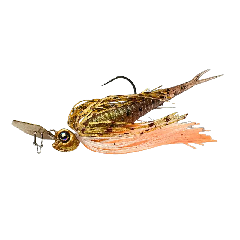 Upplev Custom Blade Jig Twinpin – kraftfull chatterbait för predatorfiske efter gädda, gös och abborre